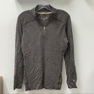 Smart wool 1/2 zip pullover size Large